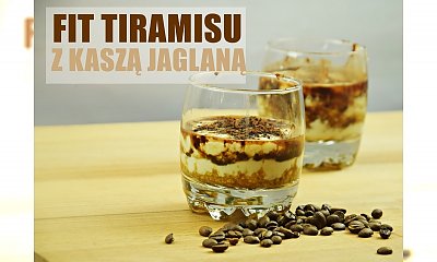 Zdrowsza wersja tradycyjnego tiramisu - deser z kaszy jaglanej