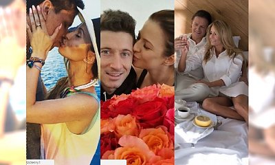 Walentynki polskich gwiazd: Lewandowscy romantycznie, Doda oddaje pierścionek zaręczynowy, Maślak z cudownym bukietem dla narzeczonej!