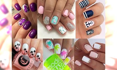 TOP 20 inspiracji manicure na lato 2017! Przegląd trendów!