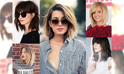 26 stylowych inspiracji na fryzurki z półdługich włosów, które skradną Twoje serce! HOT TRENDY 2017!