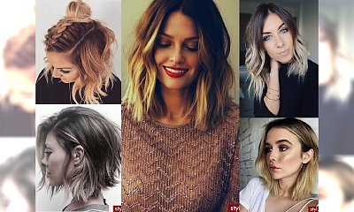 Przegląd fryzur dla półdługich włosów - postaw na najnowsze trendy 2017!