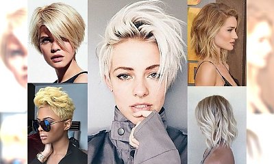 Krótkie, półkrótkie i średniej długości - PRZEGLĄD modnych fryzur dla blondynek! [TRENDY 2017]