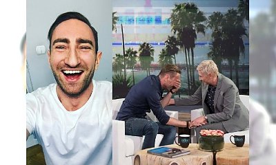 Łukasz Jakóbiak w programie "Ellen DeGeneres"! Pokazał zdjęcie! "To jest KOSMOS, a to dopiero początek!"