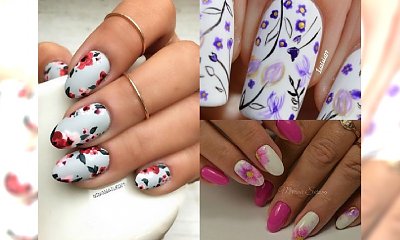 Manicure wiosenny 2018: zobacz najpiękniejsze kwiatowe zdobienia