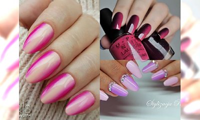 Manicure pionowe ombre optycznie wydłuża i wysmukla paznokcie! Sprawdź najpiękniejsze propozycje