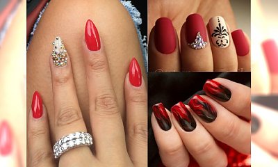 Czerwone manicure hybrydowe: uwielbiasz je, ale klasyczne już ci się znudziło? Sprawdź, jak je ożywić!