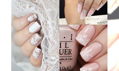 Ślubny manicure nie musi być nudny! Zobacz piękne i niestandardowe propozycje
