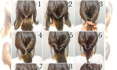 10 super prostych tutoriali na świetne upięcia krótkich włosów