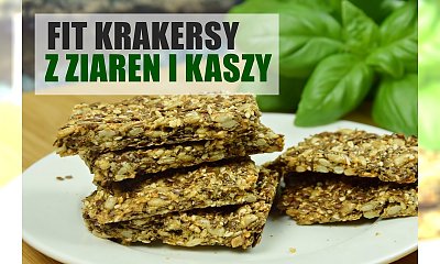 Fit krakersy z ziaren i kaszy gryczanej - zdrowy zamiennik uwielbianej przekąski!