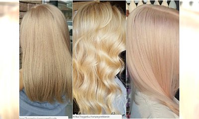 Szampańskie blondy - świetliste kolory idealne na wiosnę! 20 najmodniejszych odcieni