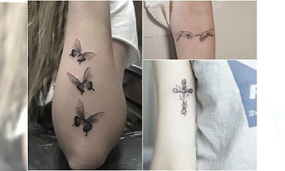 Mały tatuaż na ręce - delikatne wzory, kobiece motywy