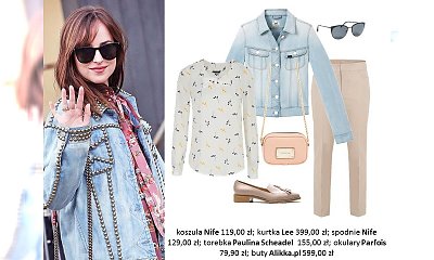 W stylu gwiazd: Dakota Johnson. Stwórz stylizację inspirowaną filmową Anastasią Steele