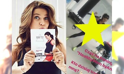 Anna Lewandowska ćwiczy na SIŁOWNI w 9. miesiącu ciąży! "Nie odpuszczaj! Do boju"