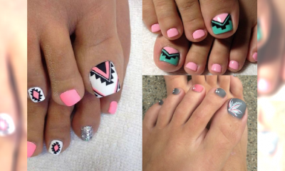 Pedicure 2017: o malowaniu paznokci u stóp rzadko się mówi, ale te wzory są tak niezwykłe, że nie mogłyśmy się oprzeć!