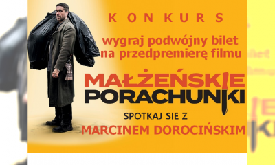 KONKURS! ODPOWIEDZ NA PYTANIE I SPOTKAJ SIĘ Z MARCINEM DOROCIŃSKIM