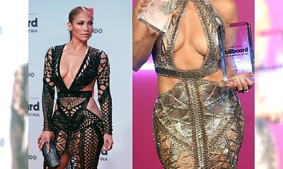 Jennifer Lopez w DWÓCH SEKSOWNYCH KREACJACH na gali Billboard Latin Music Awards 2017