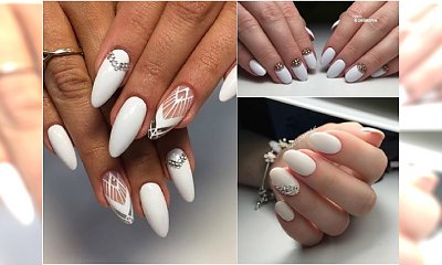 Białe paznokcie - 20 pomysłów na modny biały manicure