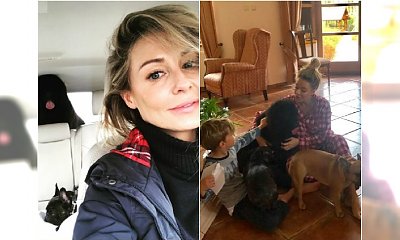 Małgorzata Majdan kupiła nowego psa. Fani: "To jest szczeniak?!" Rzeczywiście DUŻY