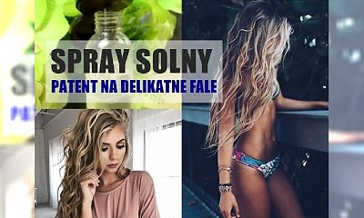 Spray solny - rewelacyjny i prosty patent na delikatne fale