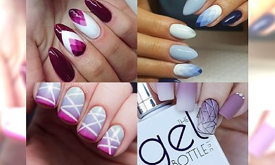 Geometric ombre nails - opcja idealna dla dziewczyn z charakterem