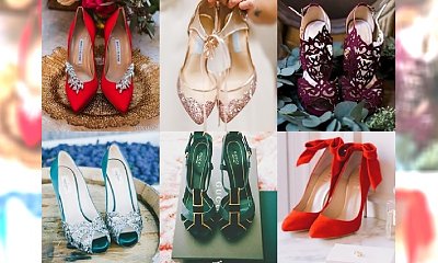 Przegląd najpiękniejszych butów ślubnych 2017 w kolorze - PRAWDZIWE PEREŁKI!