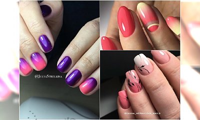Paznokcie ombre w najpiękniejszych kolorach wiosny