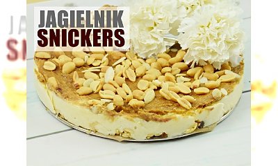 Tarta snickers w zdrowej wersji z kaszą jaglaną i daktylami