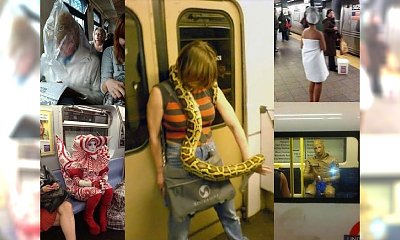 Dziwni pasażerowie transportu publicznego, o których nie da się zapomnieć! Aż 23 skrajne przypadki!