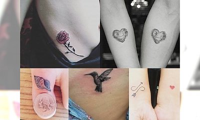 Małe tatuaże 2017: wzory dla kobiet kochających dyskretne mikrotatuaże. TOP 25 nowych motywów!