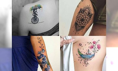 Tatuaże, które pokochały kobiety na całym świecie! TRENDY 2017!