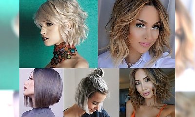 TOP 15-stka! Przegląd fryzur dla półdługich włosów - trendy 2017!