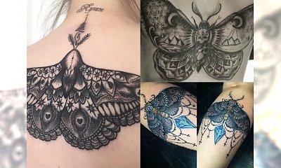 Tatuaż z motylem: myślisz: słodziutki? Nie, kiedy zobaczysz te propozycje na moth tatoo!