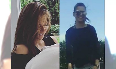 Anna Lewandowska pozuje W SZORTACH 2 tygodnie po porodzie. Jak wygląda?