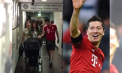 Klara Lewandowska KIBICUJE tacie podczas meczu! [ZDJĘCIA]