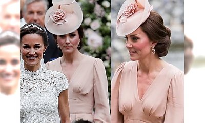 Księżna Kate ZACHWYCAŁA na ślubie siostry. Co miała na sobie?