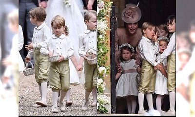 Dzieci skradły show na ślubie Pippy Middleton! Musicie zobaczyć księcia George'a i księżniczkę Charlotte!