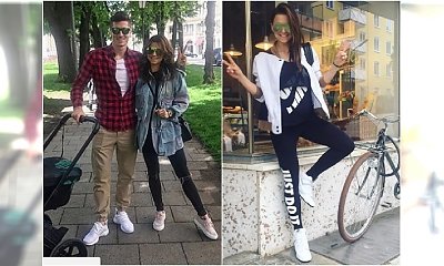 Anna Lewandowska odsłania nogi trzy tygodnie po porodzie. Przytyła w tych okolicach? Sami zobaczcie