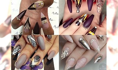 Śliczne stylizacje paznokci z bogatymi zdobieniami - galeria inspiracji