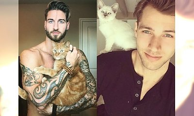 Nic tak nie zmiękcza serca kobiety jak przystojni faceci z kociakami! HOT GALERIA
