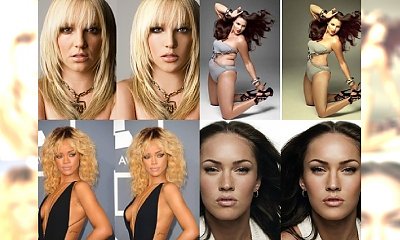 Jedno wielkie oszustwo?? Zdjęcia gwiazd przed i po obróbce w Photoshopie. Żenada!
