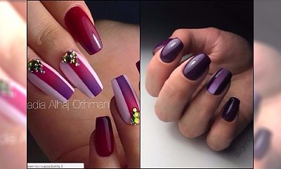 Paznokcie z paskiem ombre - HOT TREND w manicure! Próbowałyście już?