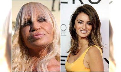 Penelope Cruz zagrała Donatellę Versace! Podobna do zniszczonej operacjami projektantki?