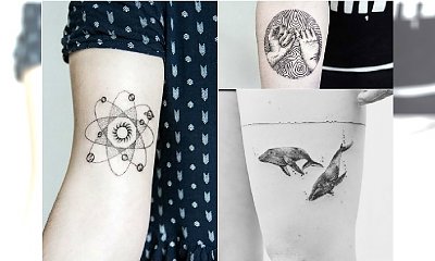 Modne czarno-białe tatuaże - nowoczesne wzory, które was zaskoczą!