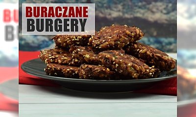Pyszne i zdrowe wegeburgery z buraków