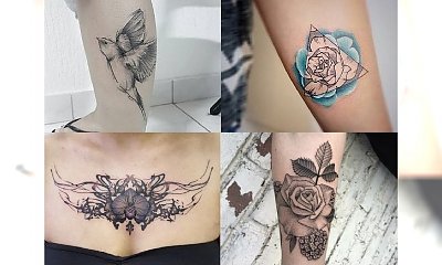 Tatuaże, jak z najlepszych salonów! Postaw na modny motyw, od którego nie można oderwać wzroku!