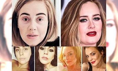 13 hollywoodzkich gwiazd, które zaskoczyły nas swoim naturalnym pięknem! A może wolisz je w pełnym makijażu?
