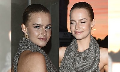 Karolina Pisarek z "Top Model" założyła sweter z golfem, ale i tak było widać jej PIERSI!