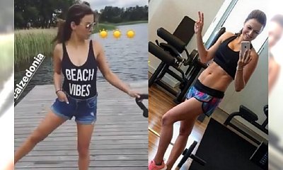 Lewandowscy odpoczywają nad jeziorem. Płaski brzuch Ani po porodzie to OSZUTWO?