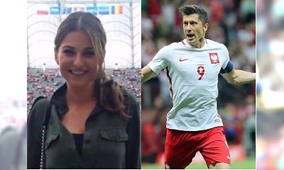 Anna Lewandowska kibicuje Robertowi na meczu z Rumunią! Fani: "Ale szprycha"