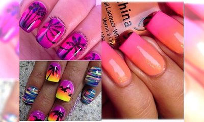 MANICURE 2018: Fuksjowe ombre nails idealne na lato. 25 soczystych inspiracji